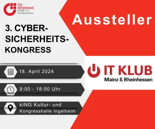 Bild mit Imformationen über Datum, Zeit und Ort des Kongresses