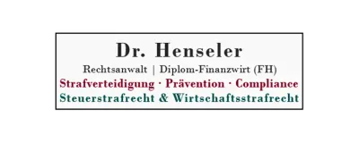 Rechtsanwalt Dr. Sven Henseler, Diplom-Finanzwirt (FH)