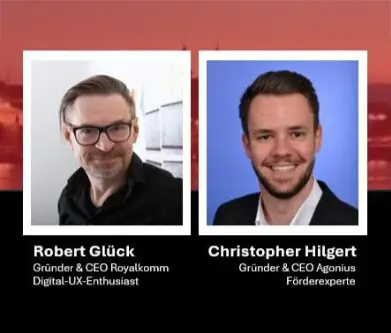 Fotos von Robert Glück (Royalkomm) und Christopher Hilgert (Agonius)